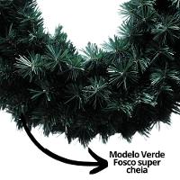 Guirlanda Natalina Verde 45cm Com 70 Galhos Prime - Master Christmas - 5