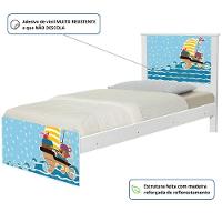 Bi Cama Juvenil Zap Ursinho Pirata Com Colchões - 2