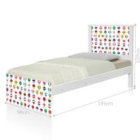 Bi Cama Juvenil Zap Futebol Seleções Copa Com Colchões - 3