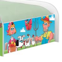 Cama Carro Solteiro Joy Fazendinha E Vaquinha Solteiro - 5