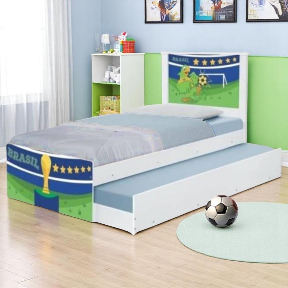 Bi Cama Juvenil Zap Copa Do Mundo Brasil - 1