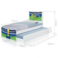 Bi Cama Juvenil Zap Copa Do Mundo Brasil - 2