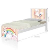 Cama Juvenil Zap Com Cabeceira Unicórnio Meigo - 2