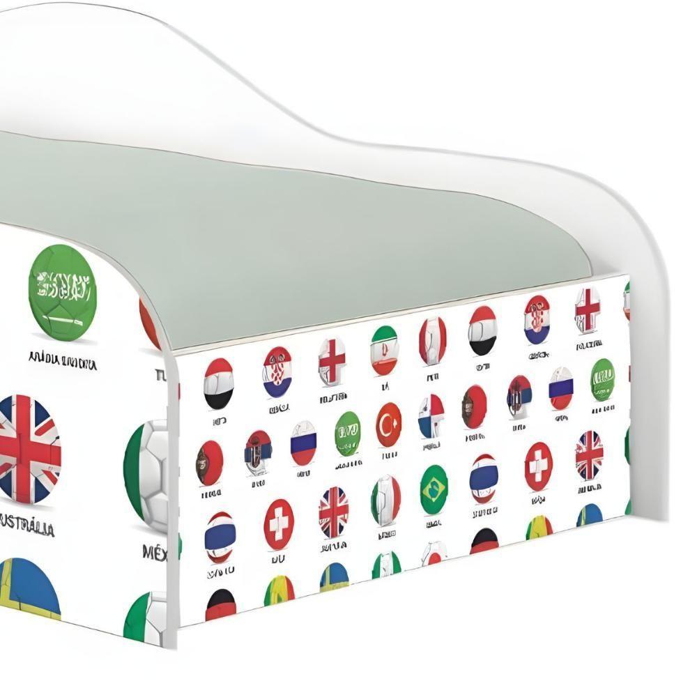 Mini Cama Joy Infantil Glow Futebol Seleção - 5