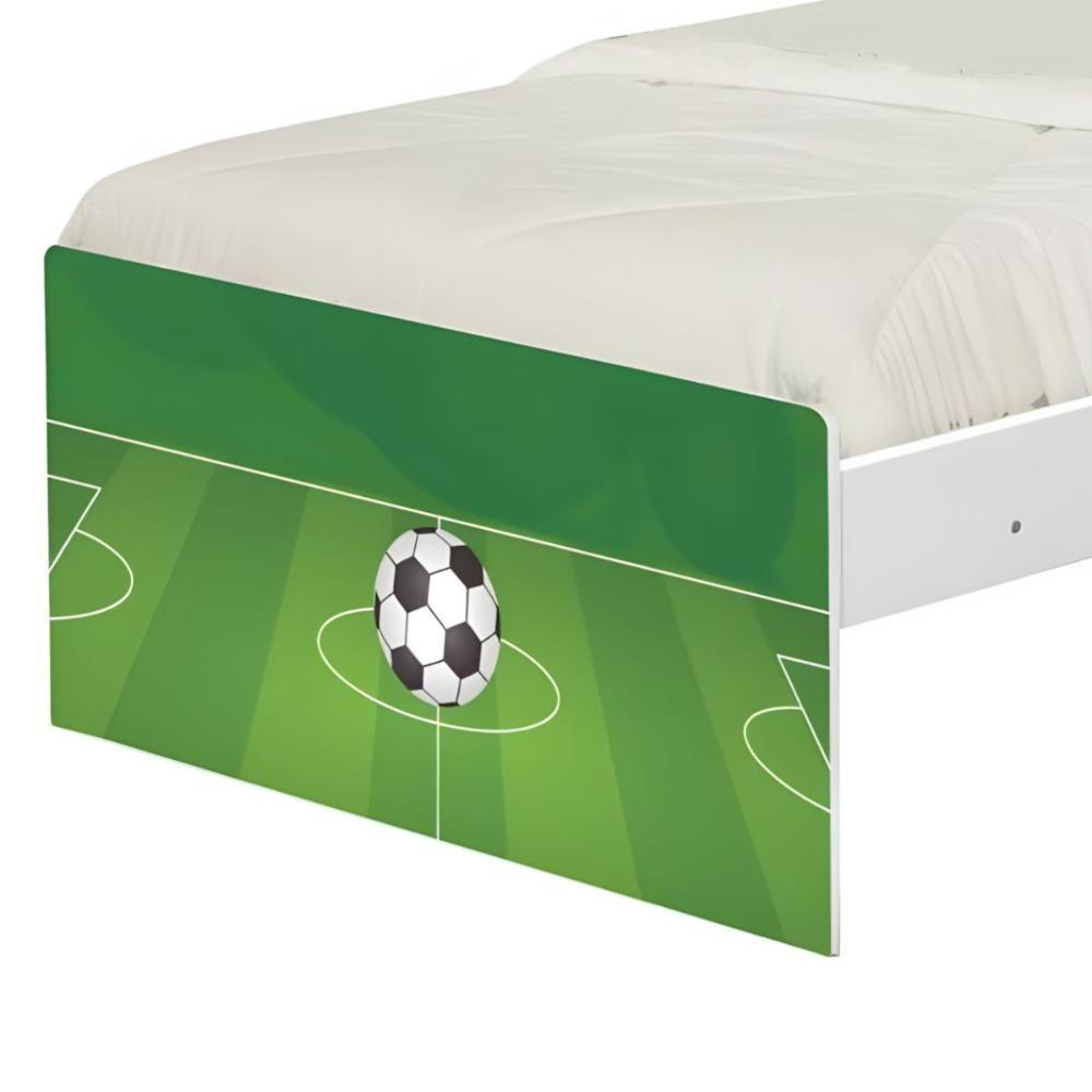 Cama Juvenil Zap Futebol Gramado Com Colchão - 5