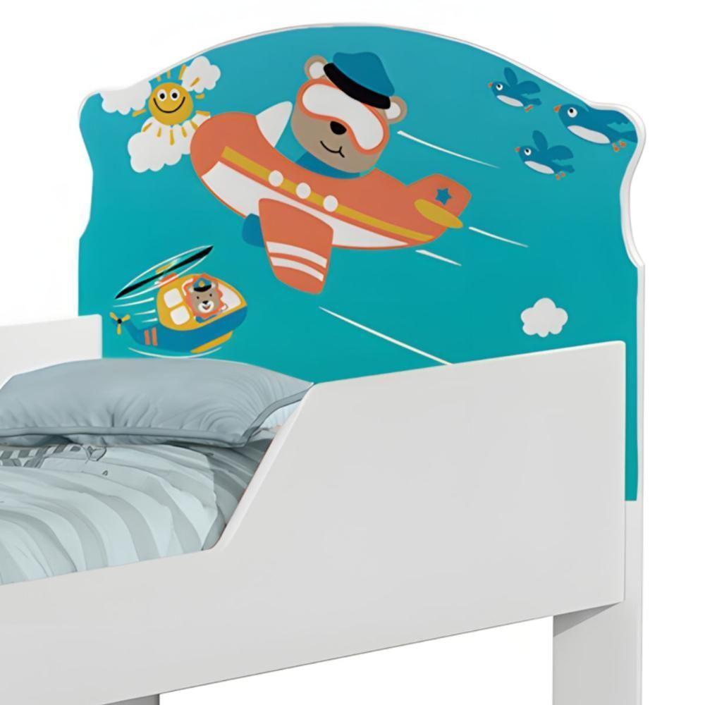 Cama Infantil Tick Patrulha Animal Com Colchão - 4