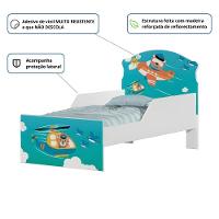 Cama Infantil Tick Patrulha Animal Com Colchão - 2