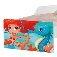 Cama Infantil Tick Sereia Menina Com Colchão - 5