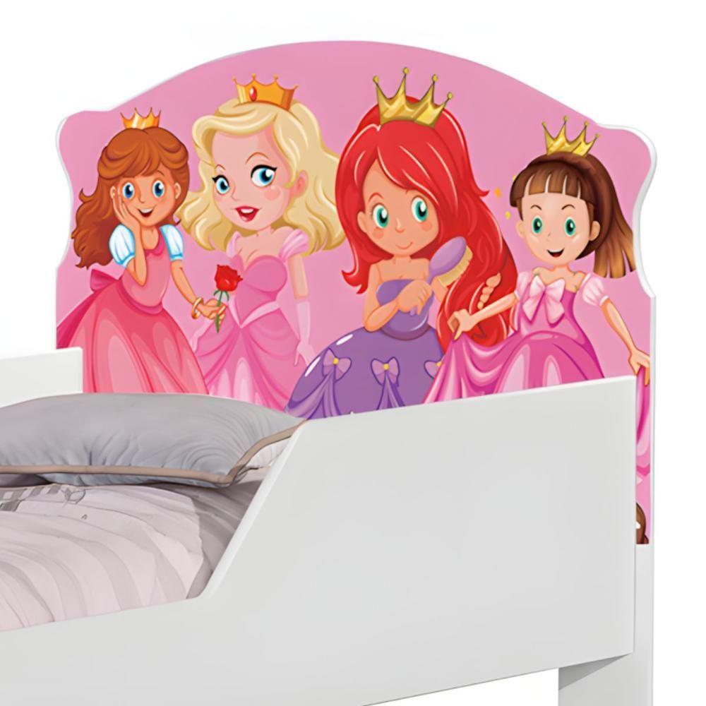 Cama Infantil Tick Princesas Com Colchão - 4