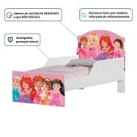 Cama Infantil Tick Princesas Com Colchão - 2