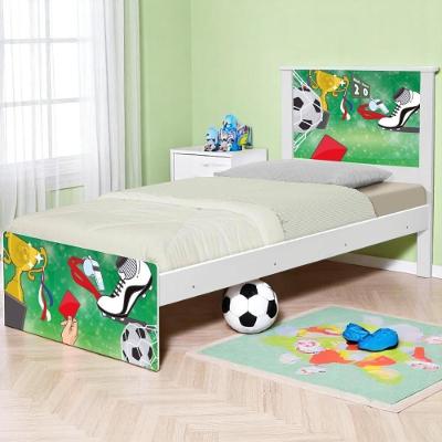 Cama Juvenil Zap Com Cabeceira Futebol Placar