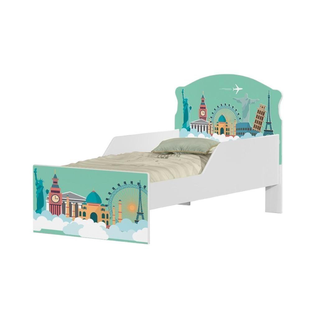 Cama Infantil Tick Viagem Pelo Mundo - 6
