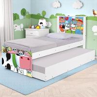 Bi Cama Juvenil Zap Com Cabeceira Fazendinha Feliz - 1