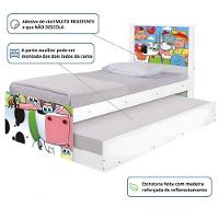 Bi Cama Juvenil Zap Com Cabeceira Fazendinha Feliz - 3