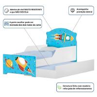 Bicama Mini Snap Foguete Espacial Com Colchões
