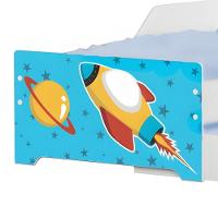 Bicama Mini Snap Foguete Espacial Com Colchões - 6