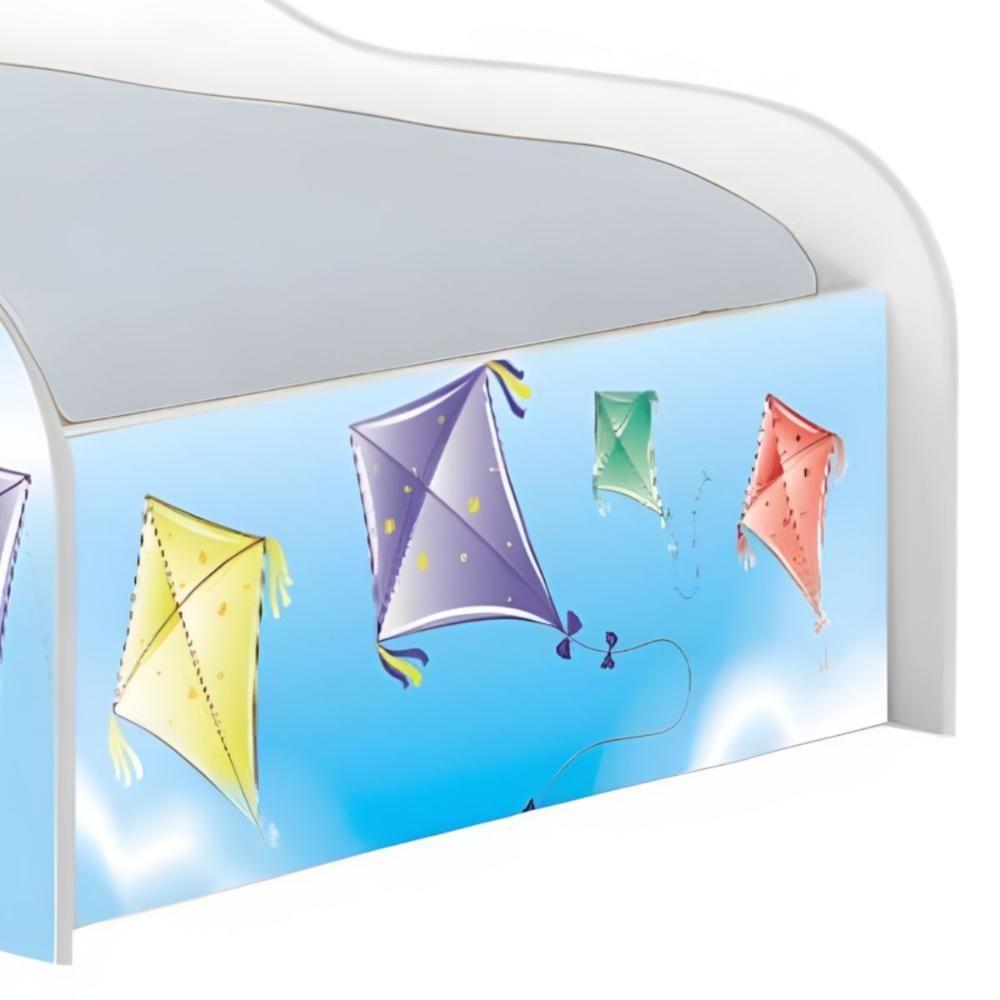 Cama Carro Solteiro Joy Pipa Solteiro Com Colchão - 5