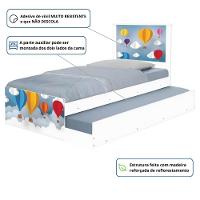 Bi Cama Juvenil Zap Com Cabeceira Balões - 3
