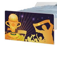 Cama Infantil Tick Campeonato De Futebol Com Colchão