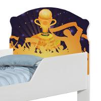 Cama Infantil Tick Campeonato De Futebol Com Colchão - 5