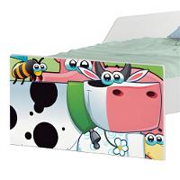 Cama Infantil Tick Fazendinha E Vaquinha Com Colchão