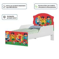 Cama Infantil Tick Futebol Menino