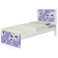 Cama Juvenil Zap Com Cabeceira Mapa Viagens - 6