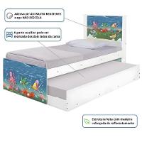 Bi Cama Juvenil Zap Com Cabeceira Fundo Do Mar - 3