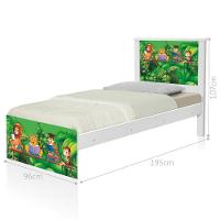 Bi Cama Juvenil Zap Safari Com Colchões - 3