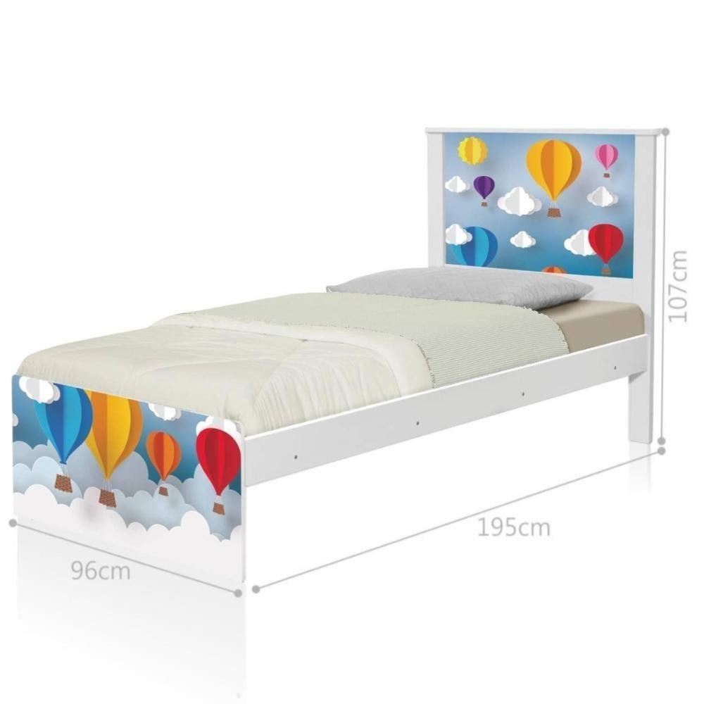 Bi Cama Juvenil Zap Balões Com Colchões - 3