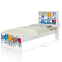 Bi Cama Juvenil Zap Balões Com Colchões - 3