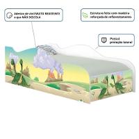 Cama Carro Solteiro Joy Dinossauro Irmãos Solteiro - 2