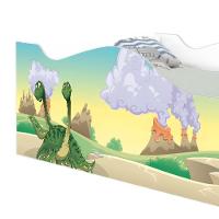 Cama Carro Solteiro Joy Dinossauro Irmãos Solteiro