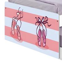 Bi Cama Juvenil Zap Com Cabeceira Bailarinas