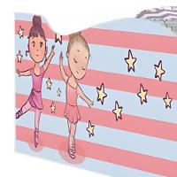 Cama Carro Solteiro Joy Bailarinas Meninas Solteiro Com Colchão