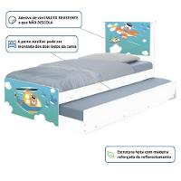 Bi Cama Juvenil Zap Com Cabeceira Patrulha Animal - 3