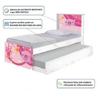 Bi Cama Juvenil Zap Com Cabeceira Carruagem Castelo - 3