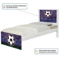 Cama Juvenil Zap Com Cabeceira Copa Futebol Estádio - 3