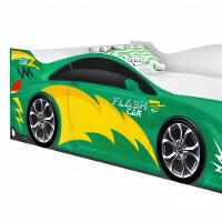 Mini Cama Joy Raios Verde Com Colchão