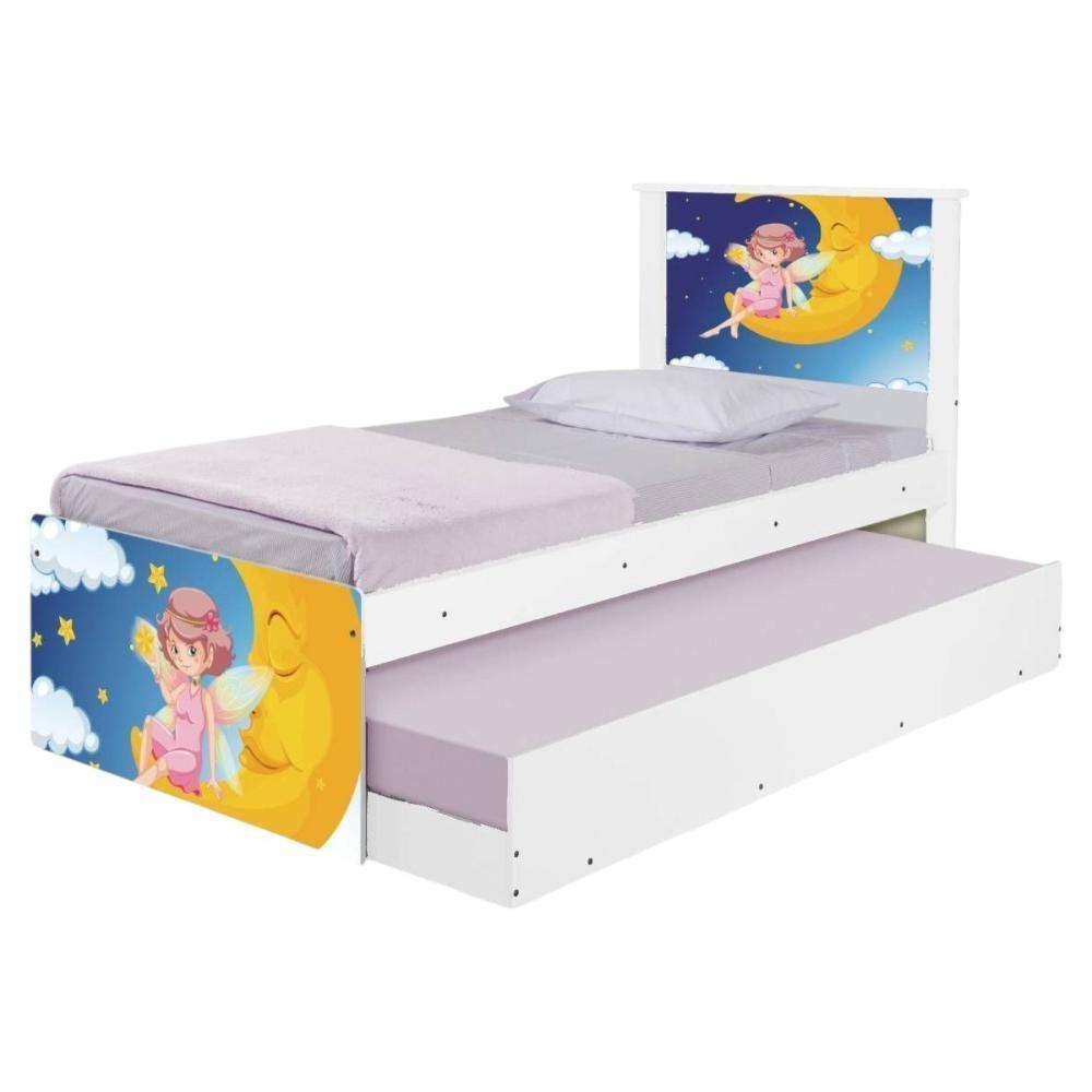 Bi Cama Juvenil Zap Com Cabeceira Fadinha Encantada - 6