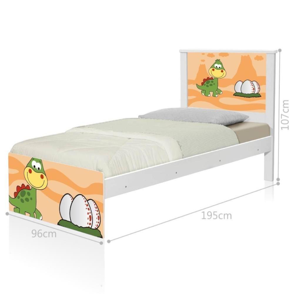 Cama Juvenil Zap Dinossauro Baby Com Colchão - 3