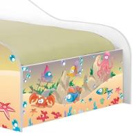 Mini Cama Joy Fundo Do Mar Feliz - 5