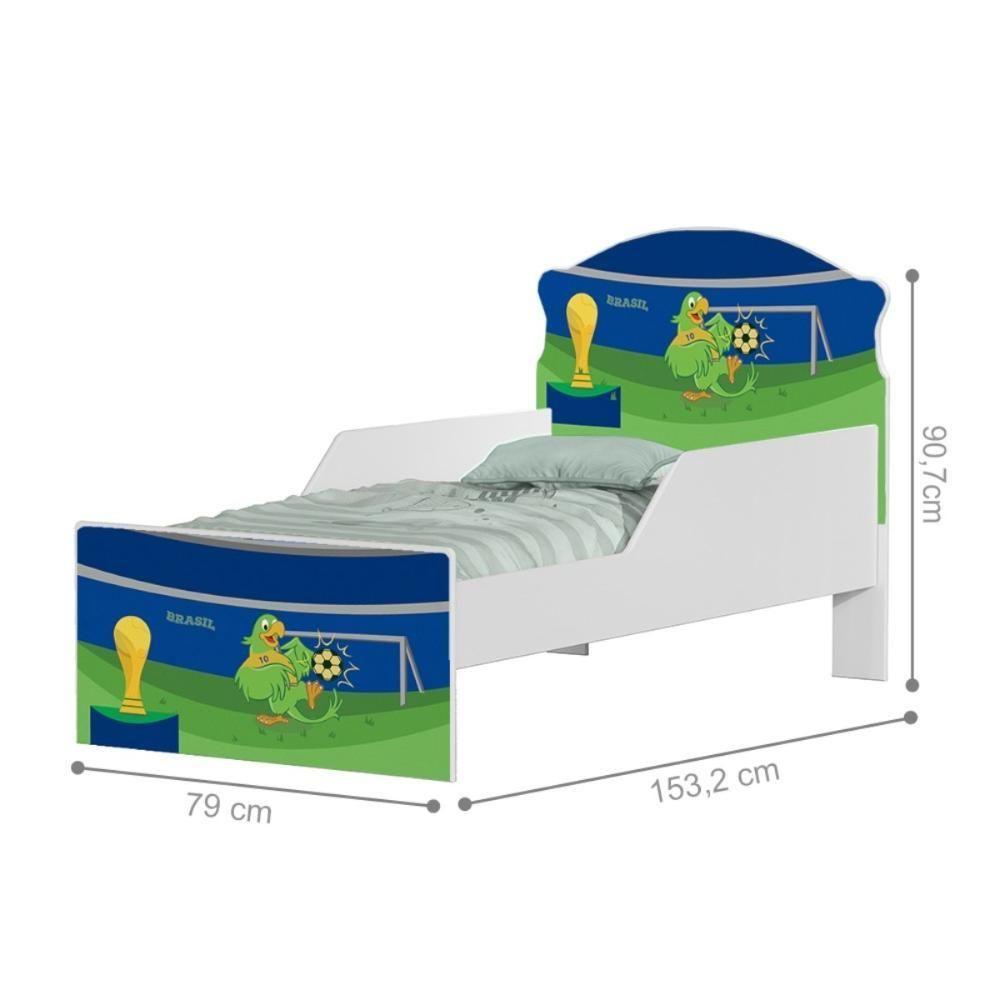 Cama Infantil Tick Copa Do Mundo - 2