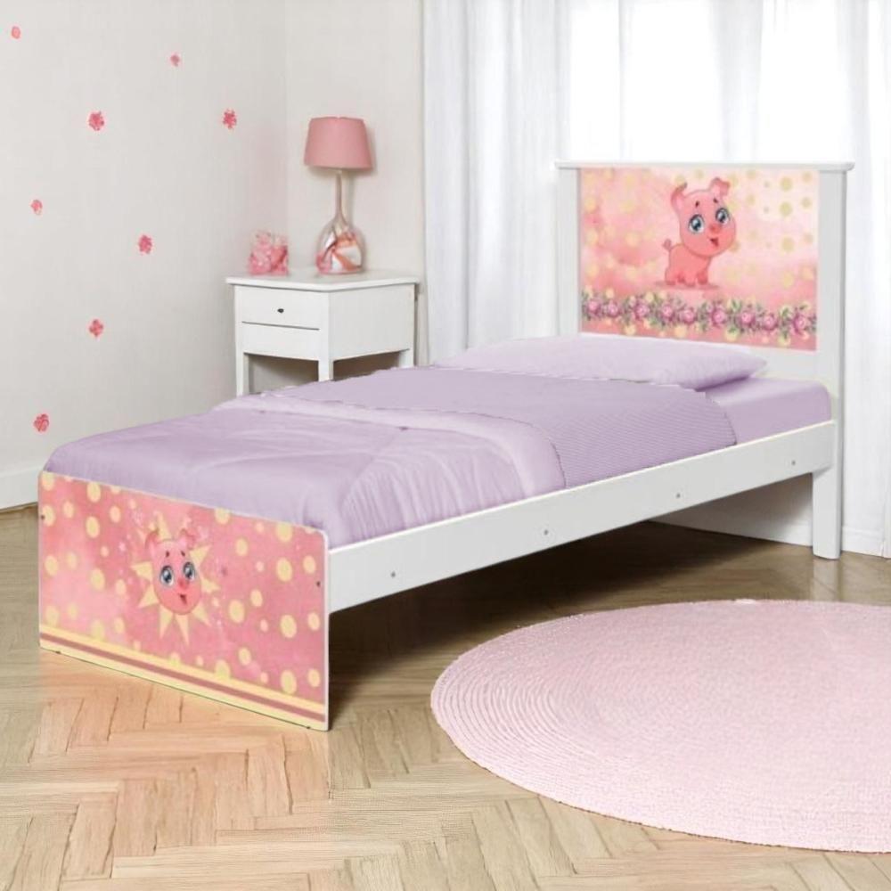 Cama Juvenil Zap Pig Com Colchão - 1