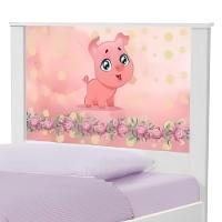 Cama Juvenil Zap Pig Com Colchão