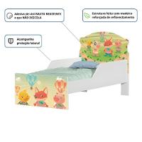 Cama Infantil Tick Fazendinha E Balões Com Colchão - 2