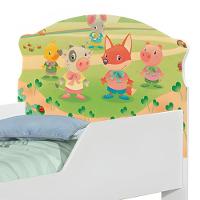 Cama Infantil Tick Fazendinha E Balões Com Colchão