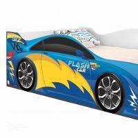 Cama Carro Solteiro Joy Menino Azul Solteiro Com Colchão - 5