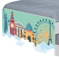 Bi Cama Juvenil Zap Com Cabeceira Mundo Viagens