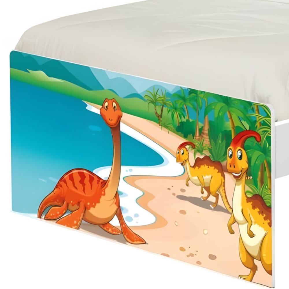 Bi Cama Juvenil Zap Terra Dos Dinossauros Com Colchões - 5